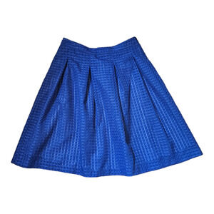 Mario Serrani Size 2 Blue A Line Skirt